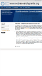 Mobile Screenshot of ocdresearchgrants.org